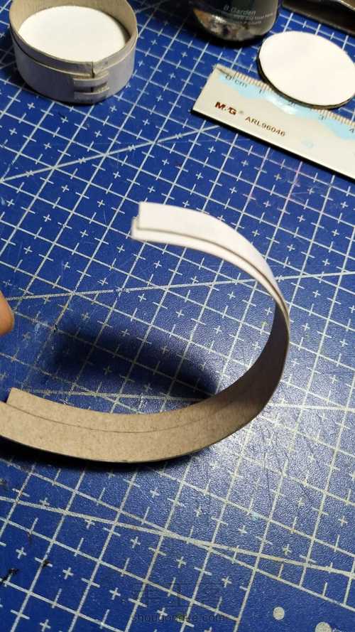 纸板做的食玩笼屉 第5步