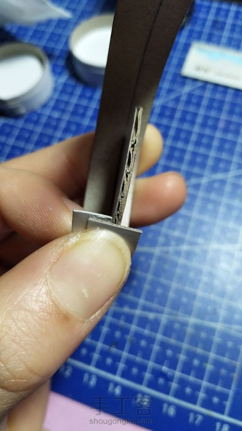 纸板做的食玩笼屉 第6步