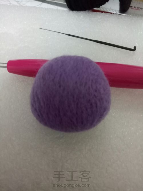 羊毛毡小动物胸针大集合(二) 第10步