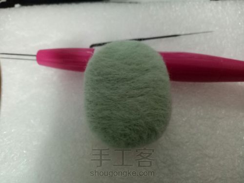 羊毛毡小动物胸针大集合（二） 第25步