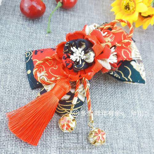 元旦来个吉利的年年有余 大蝴蝶结花饰 第33步