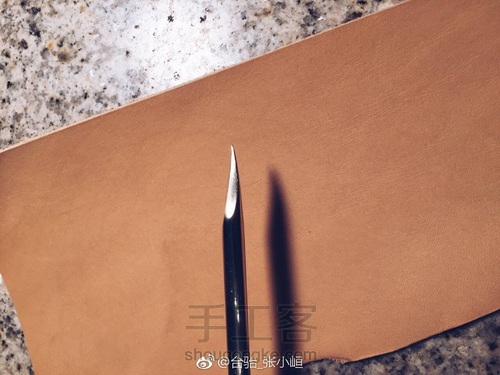 皮雕压擦器使用带雕刻 第7步
