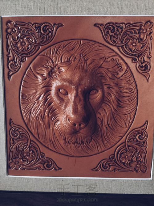 皮雕压擦器使用带雕刻 第19步