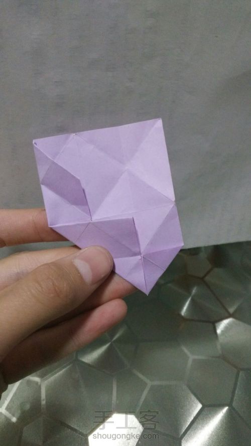 教你们折花球(哈) 第10步