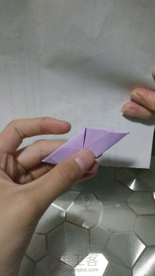 教你们折花球(哈) 第11步