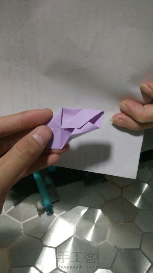 教你们折花球(哈) 第12步