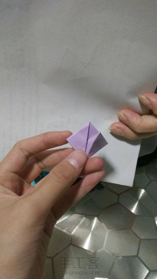 教你们折花球(哈) 第15步