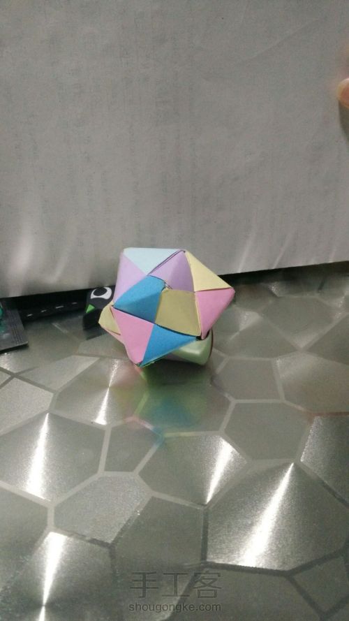 教你们折花球(哈) 第19步