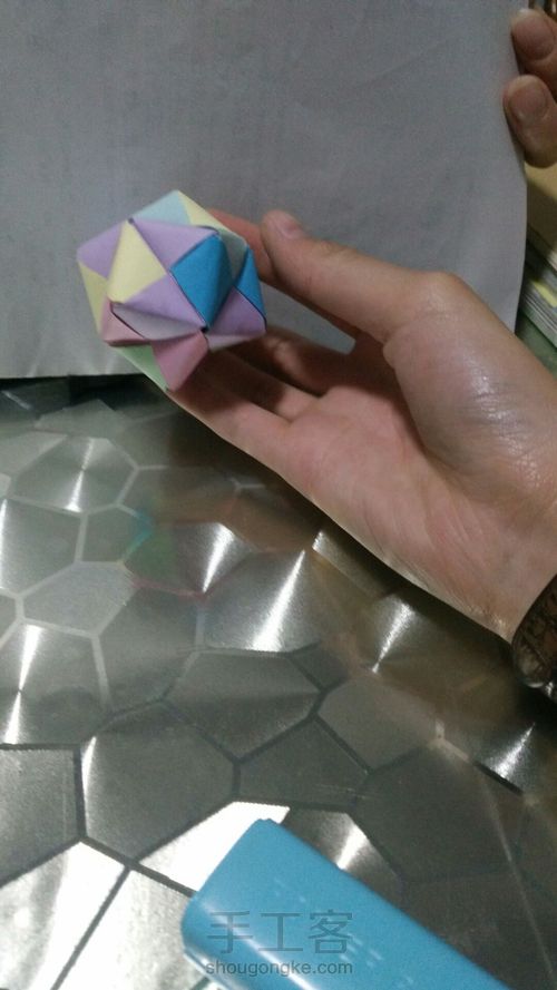 教你们折花球(哈) 第20步