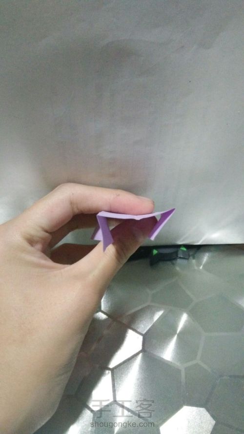 教你们折花球(哈) 第3步