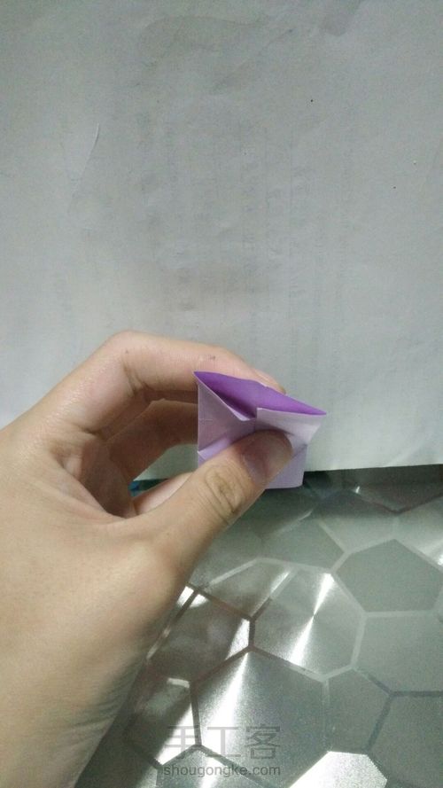 教你们折花球(哈) 第4步