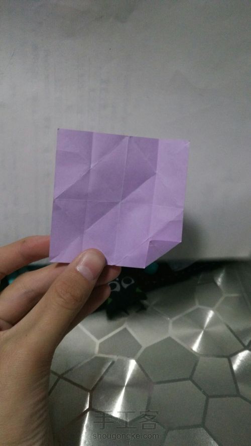 教你们折花球(哈) 第6步