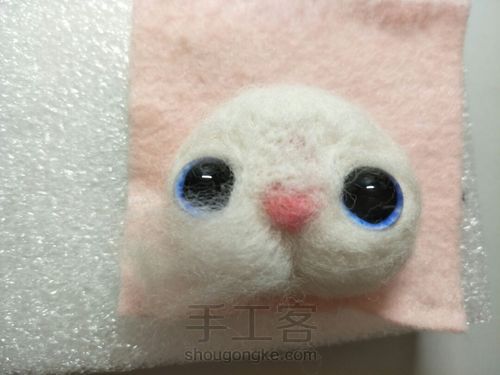 喵星⭐羊毛毡~ 第14步