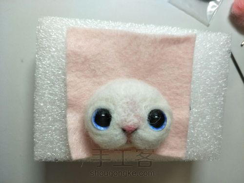 喵星⭐羊毛毡~ 第17步