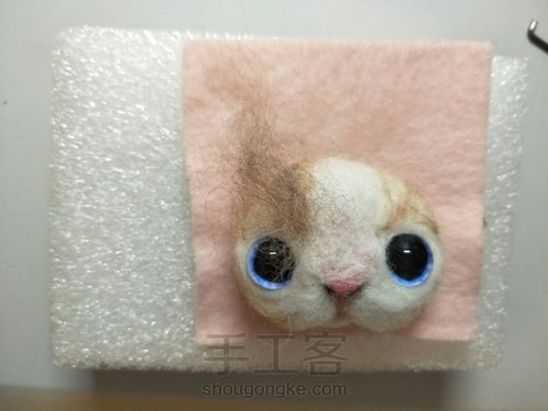 喵星⭐羊毛毡~ 第19步