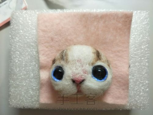 喵星⭐羊毛毡~ 第20步