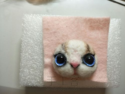 喵星⭐羊毛毡~ 第22步