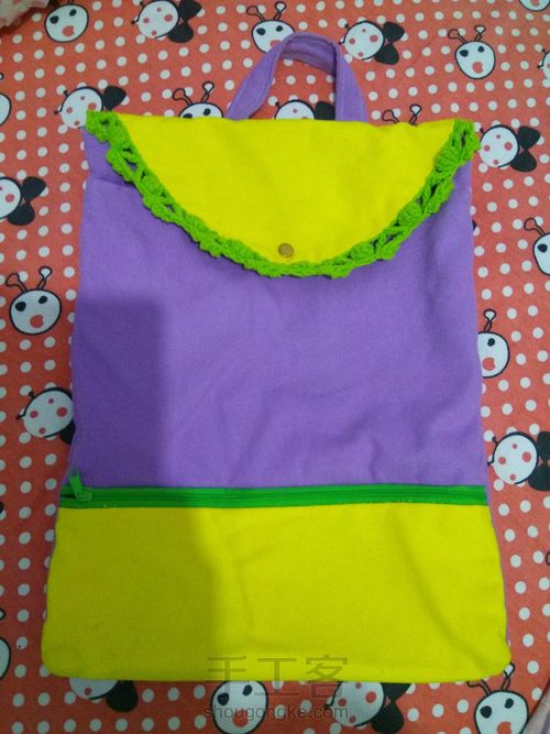 手提帆布包 第14步