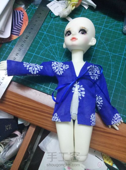 bjd 唐风娃衣 第11步