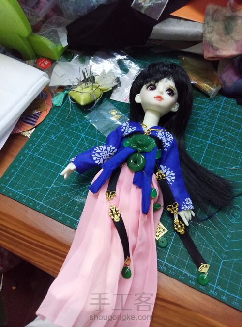 bjd 唐风娃衣 第31步