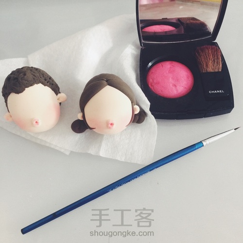 情人节Kiss情侣娃娃 第6步