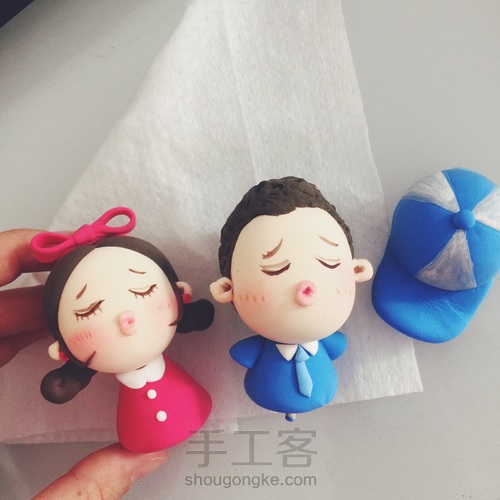 情人节Kiss情侣娃娃 第9步