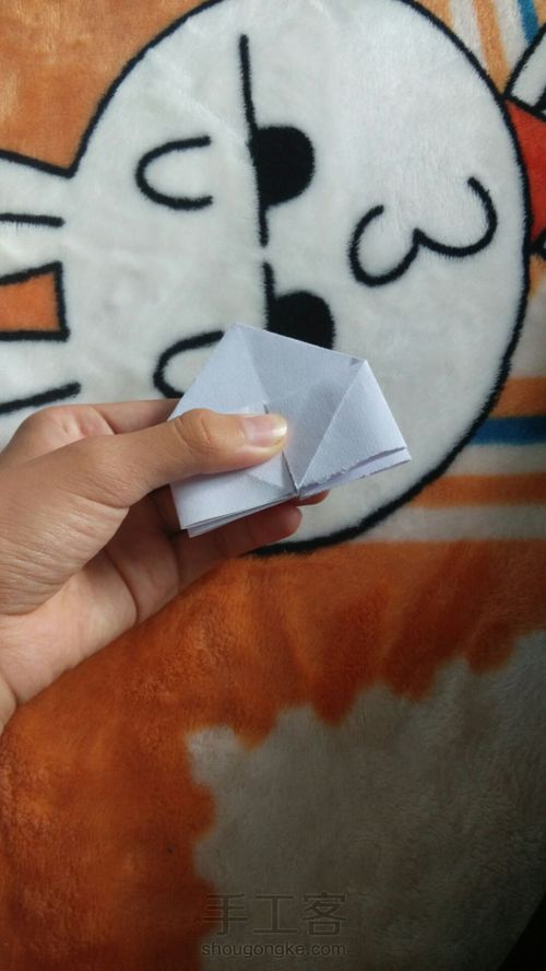 纸花，同学教的😁😁 第10步