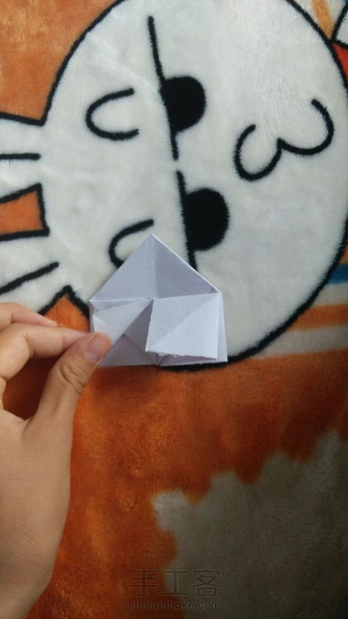 纸花，同学教的😁😁 第11步