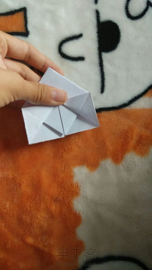 纸花，同学教的😁😁 第12步