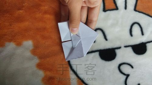 纸花,同学教的😁😁 第14步