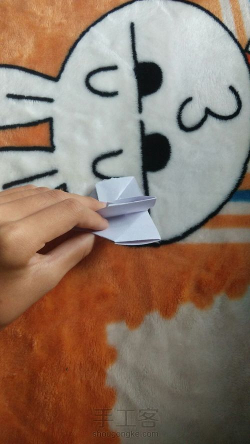 纸花，同学教的😁😁 第15步