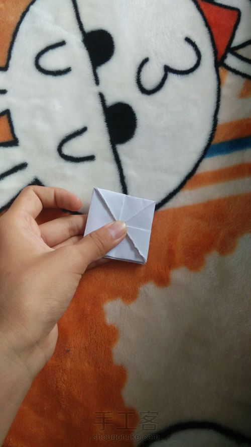 纸花，同学教的😁😁 第18步