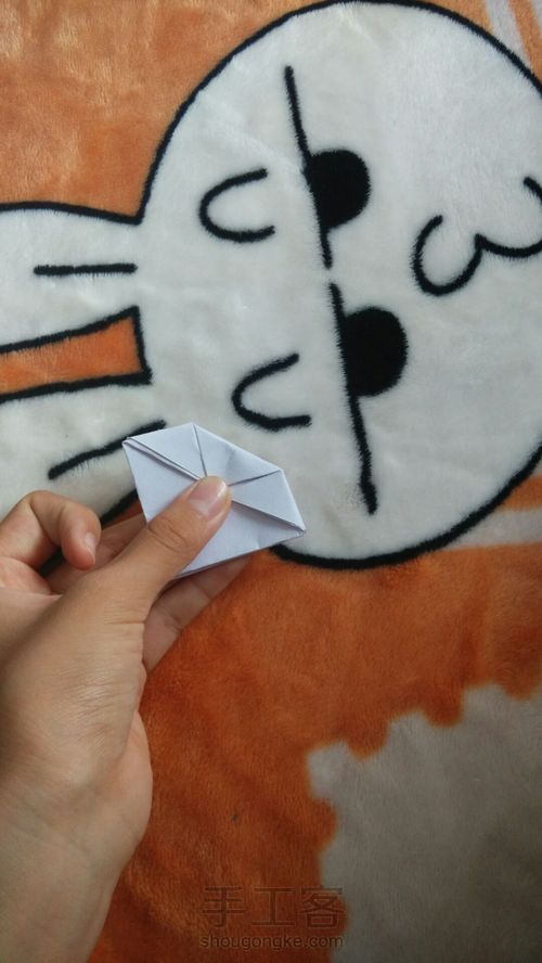 纸花，同学教的😁😁 第20步