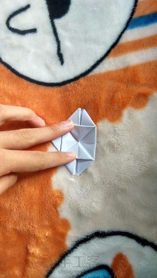 纸花，同学教的😁😁 第22步