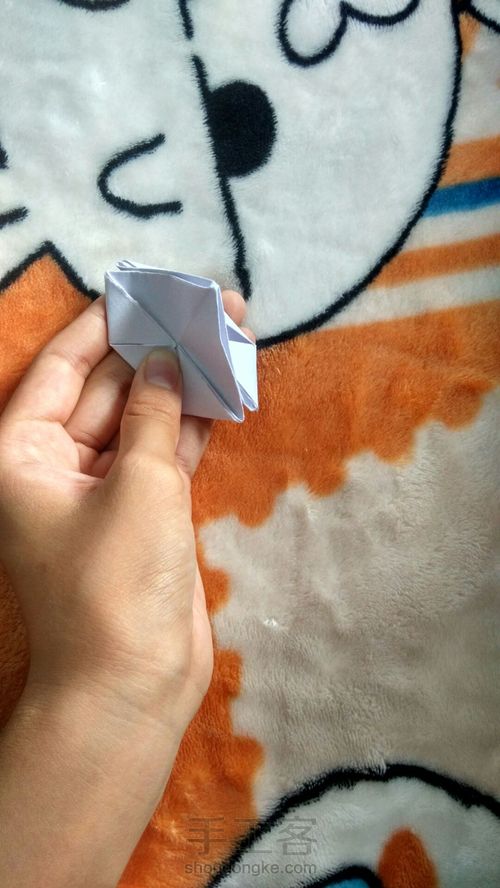 纸花，同学教的😁😁 第23步