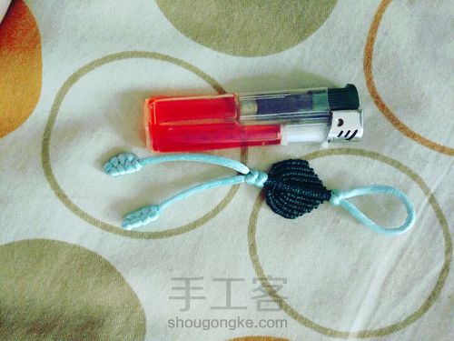 可爱的小叶子挂件 第1步