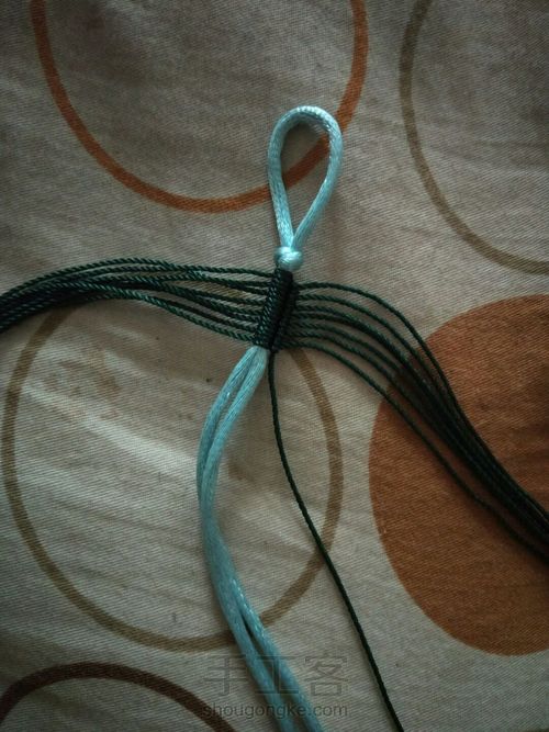 可爱的小叶子挂件 第5步