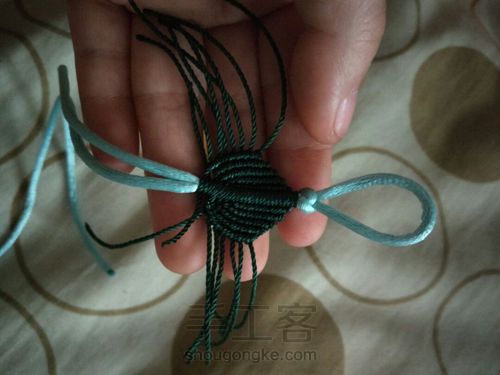 可爱的小叶子挂件 第8步