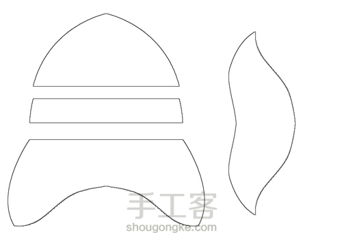 圣诞老人钥匙包，让小日子变得更可爱些 第1步