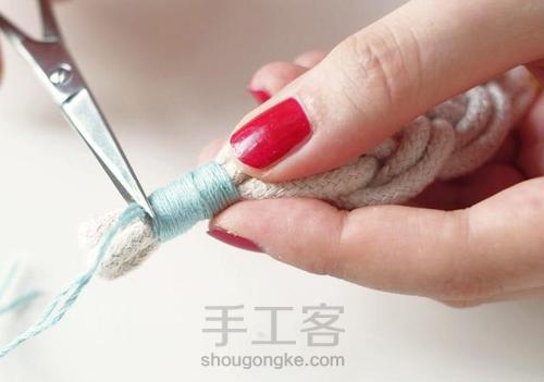航海结手链教程非常值得亲手一做 第15步