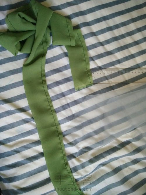 做一条炒鸡显高的齐腰襦裙 第12步