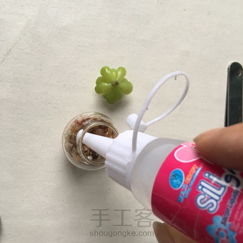 多肉项链玻璃球罩DIY 第8步