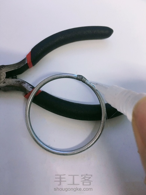 捕梦网钥匙扣 第2步