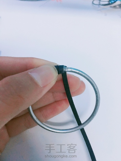 捕梦网钥匙扣 第3步