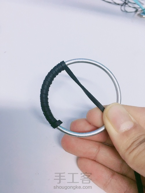 捕梦网钥匙扣 第4步