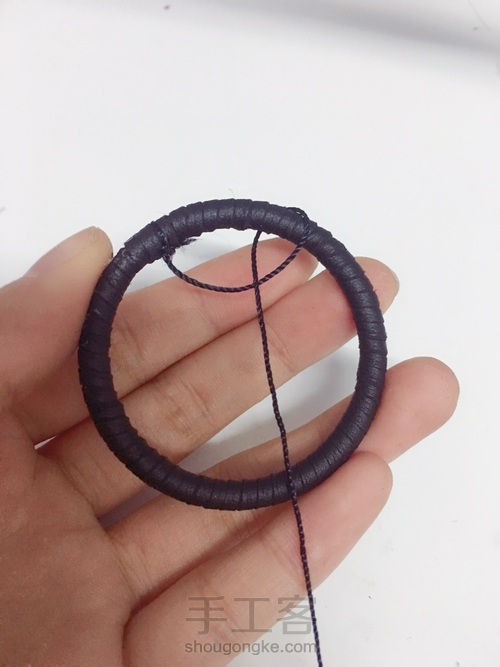 捕梦网钥匙扣 第8步