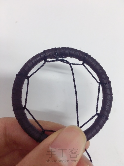 捕梦网钥匙扣 第11步