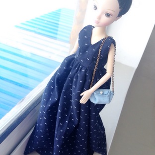 原创 娃娃森系连衣裙