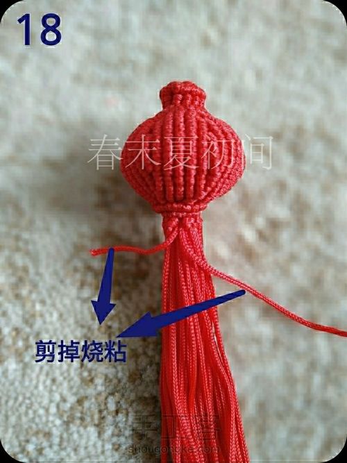 原创红灯笼包挂 第19步
