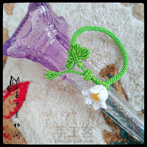 原创铃兰手镯 第1步